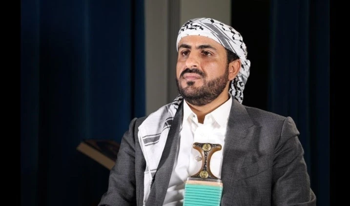El portavoz del movimiento yemení Ansar Allah, Mohammad Abdul Salam.