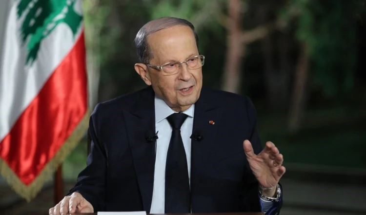 Michel Aoun, presidente de El Líbano.