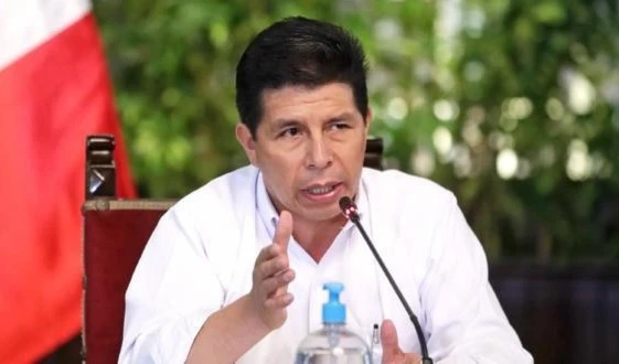 Pedro Castillo, presidente de Perú.