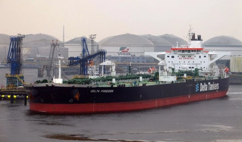El Delta Poseidon, uno de los petroleros griegos incautados por Irán.