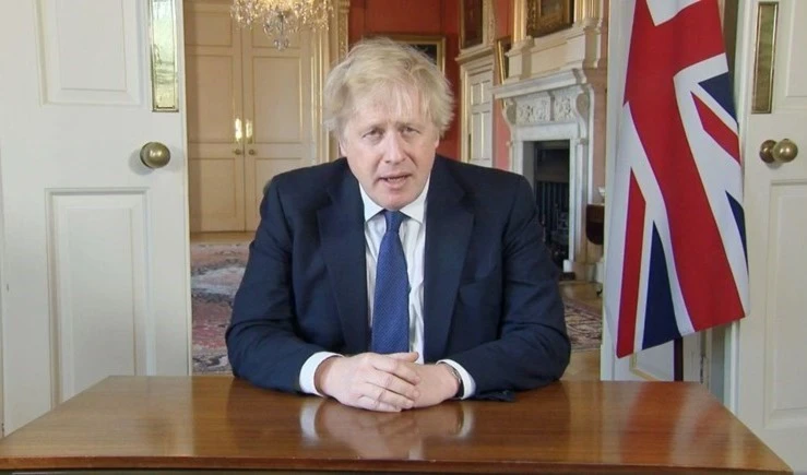 Boris Johnson, primer ministro británico.