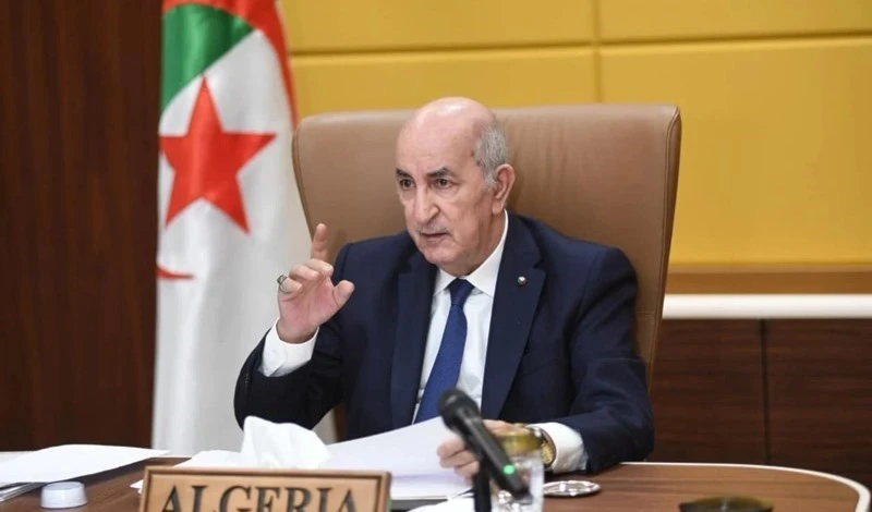 El presidente de Argelia, Abdelmadjid Tebboune.
