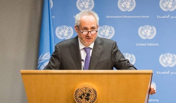 Stephane Dujarric, portavoz del secretario general de la ONU, António Guterres.