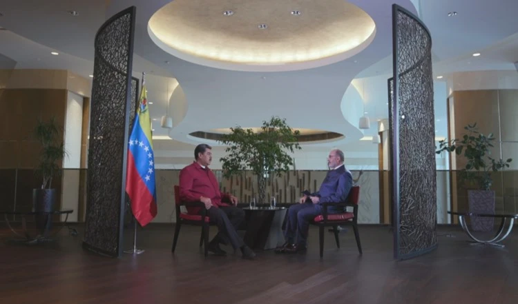 El presidente venezolano Nicolás Maduro en entrevista exclusiva con Al Mayadeen.