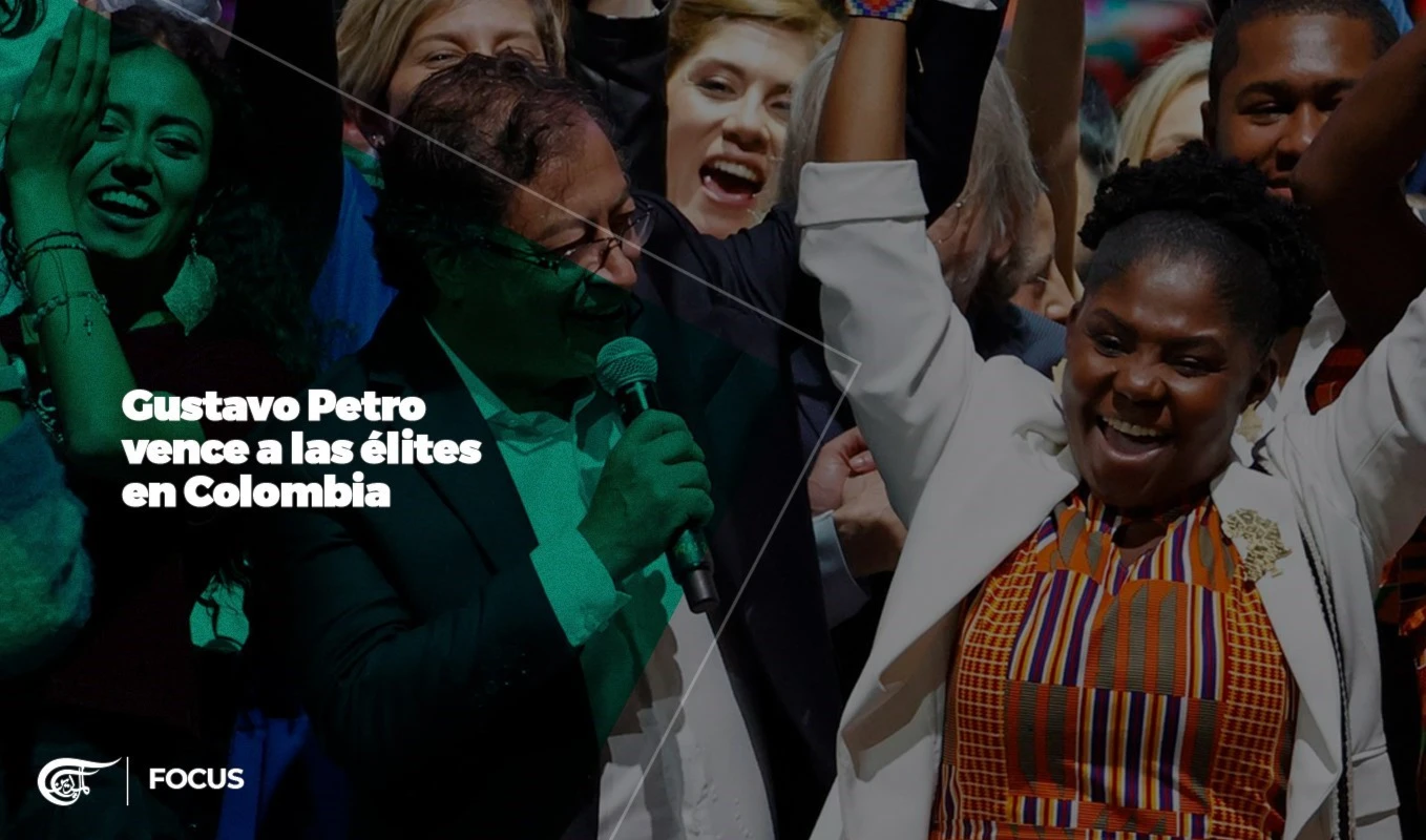 Gustavo Petro vence a las élites en Colombia