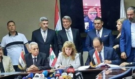 Firman acuerdo para trasladar gas natural egipcio al Líbano a través de Siria y Jordania
