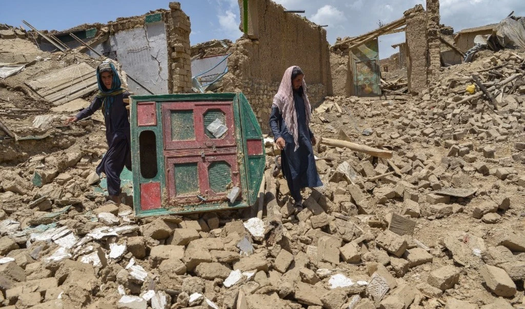 Terremoto en Afganistán (Foto: AFP)