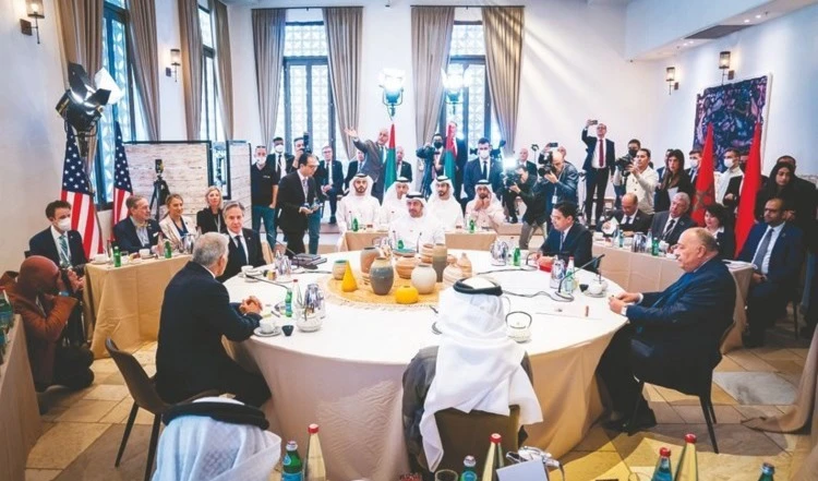 "Cumbre de Néguev" se llevará a cabo mañana en Bahrein.