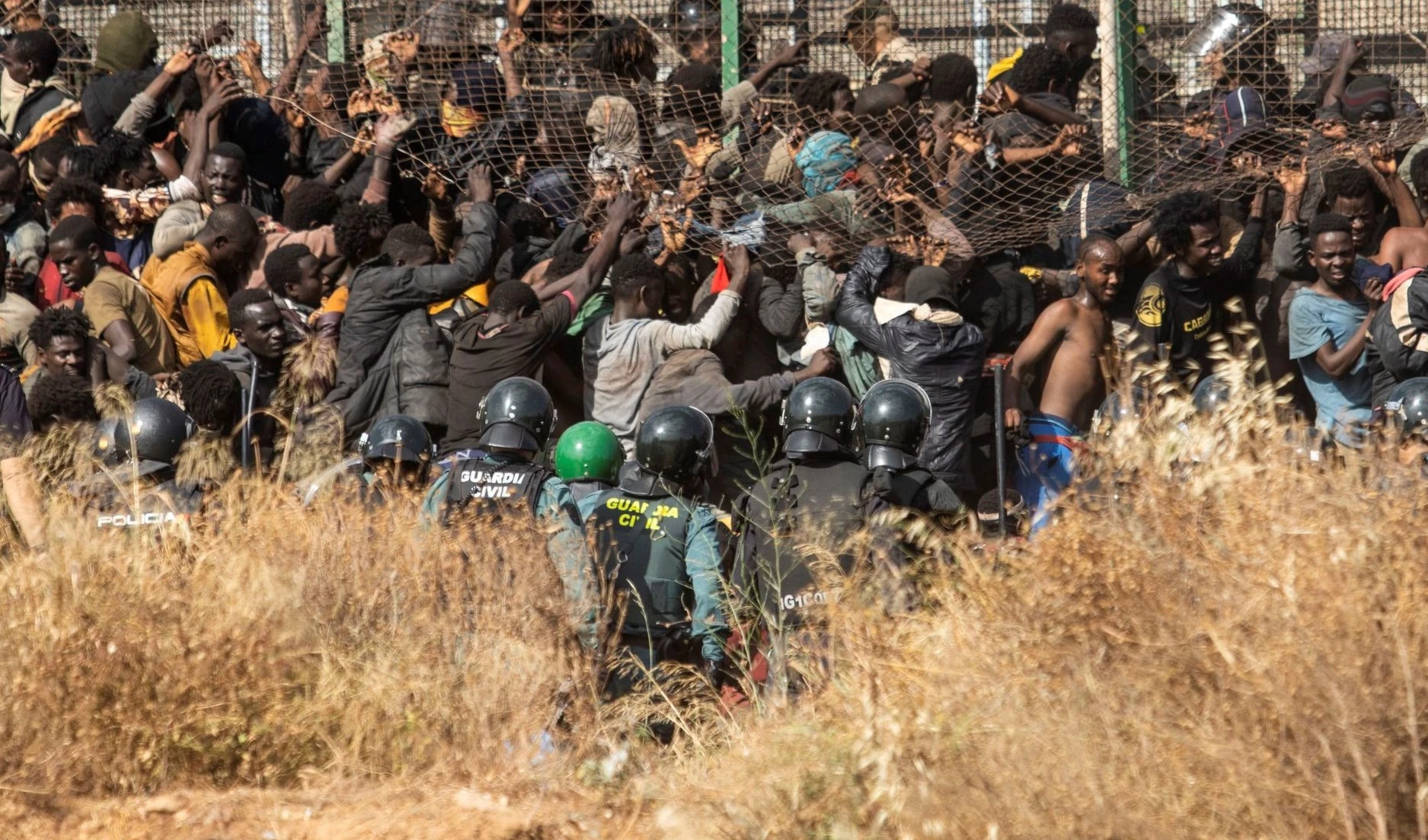 Argelia califica de “matanza” la muerte migrantes en valla de Melilla, España Argelia califica de “matanza” la muerte migrantes en valla de Melilla, España