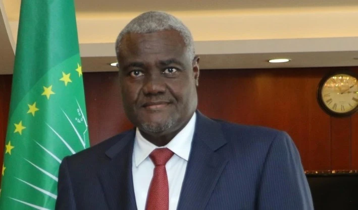Presidente de la Comisión de la Unión Africana, Moussa Faki Mahamat.