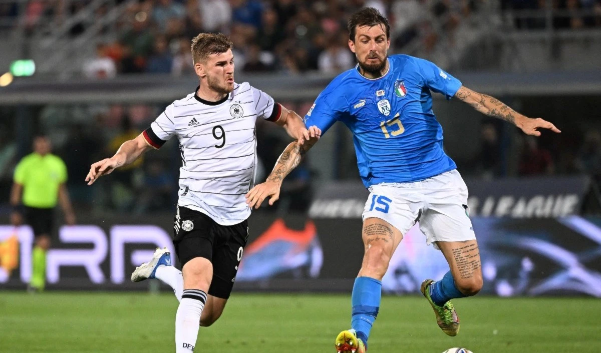 Italia y Alemania igualaron en Liga de Naciones del fútbol