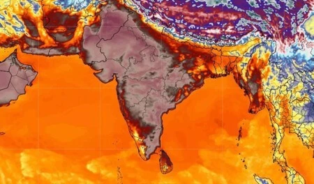 Alerta naranja por ola de calor severa en norte de India Alerta naranja por ola de calor severa en norte de India