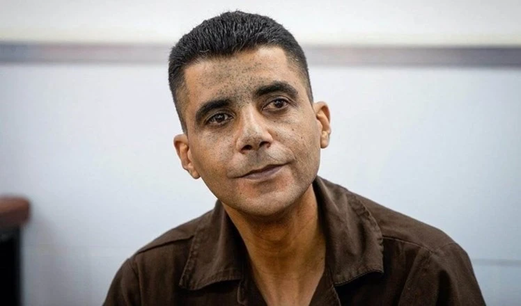 El prisionero Zakaria Al-Zubaidi.