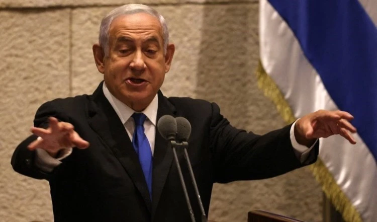 El líder de la oposición israelí, Benjamin Netanyahu.