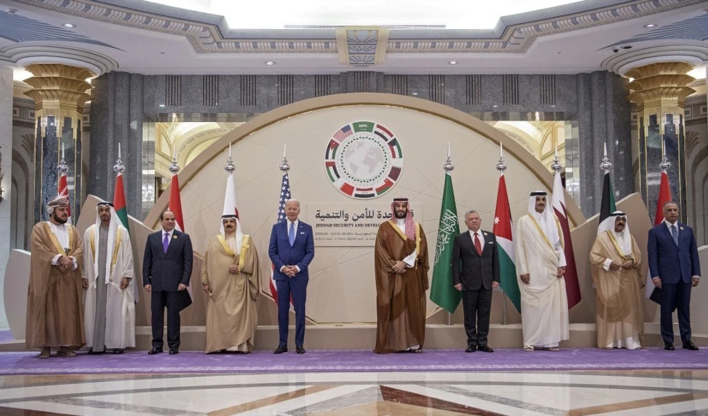 Participan líderes de nueve países de la región, además del jefe de la Casa Blanca. Foto: AFP