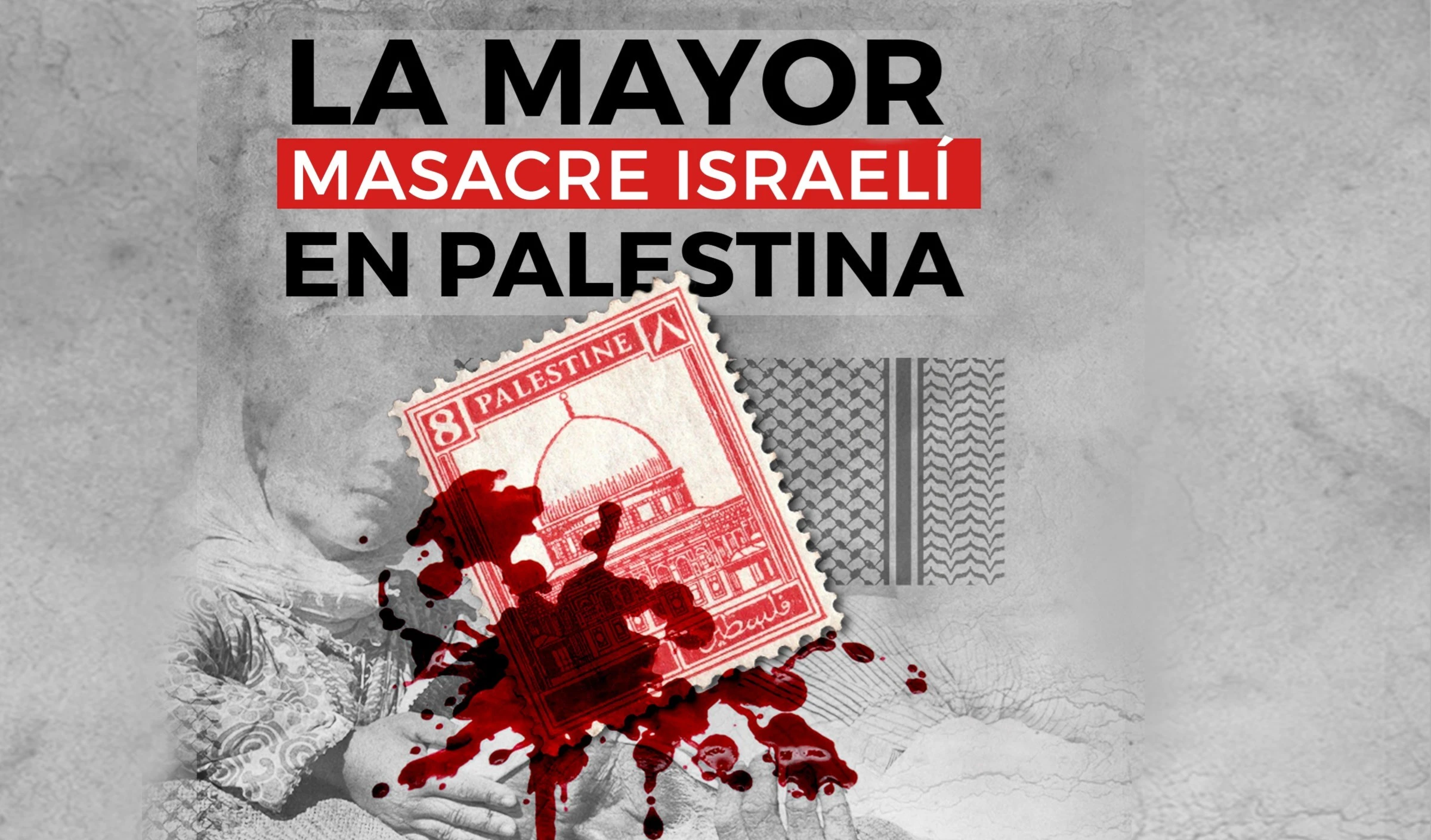 La mayor masacre israelí en Palestina