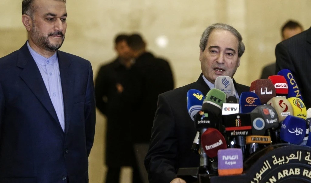 Canciller sirio viaja el martes a Teherán.