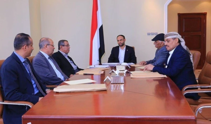 Reunión del Consejo Político Supremo de Yemen.