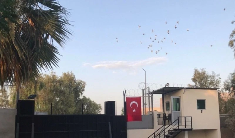 Consulado turco en Mosul, Iraq.