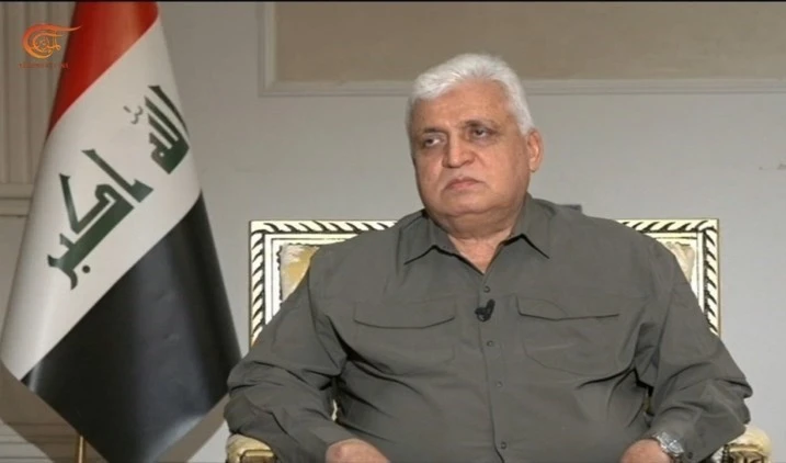 El jefe de las Fuerzas de Movilización Popular, Faleh Al-Fayyad.
