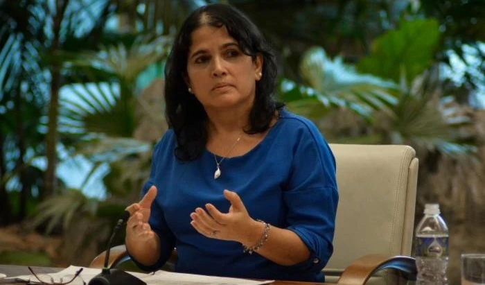 La directora general del  Centro de Ingeniería Genética y Biotecnología (CIGB), doctora Martha Ayala Ávila.