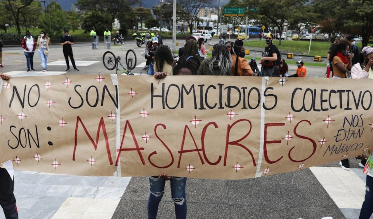 Reportan masacre número 58 en Colombia durante el 2022