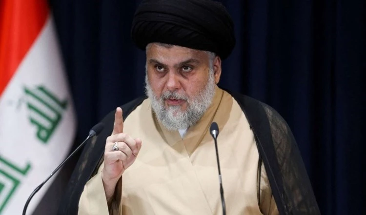 El líder del movimiento sadrista en Iraq, Muqtada al-Sadr.
