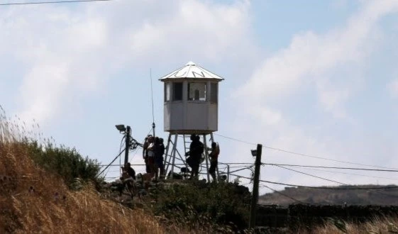 Golán sirio ocupado.