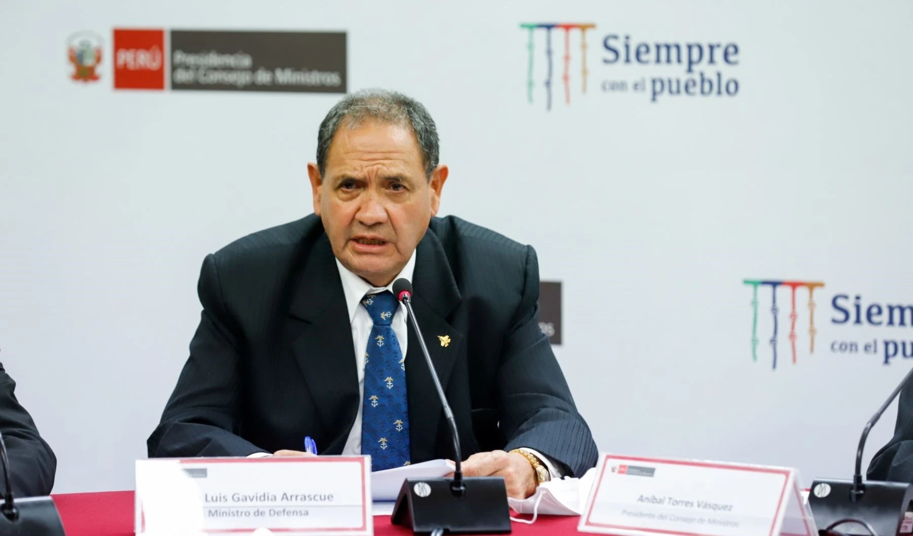 José Luis Gavidia, exministro peruano de Defensa.