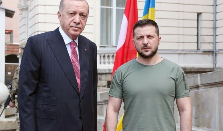 Encuentro entre el presidente de Turquía, Recep Tayyip Erdogan, y su homólogo ucraniano, Volodymyr Zelensy. Encuentro entre el presidente de Turquía, Recep Tayyip Erdogan, y su homólogo ucraniano, Volodymyr Zelensy.