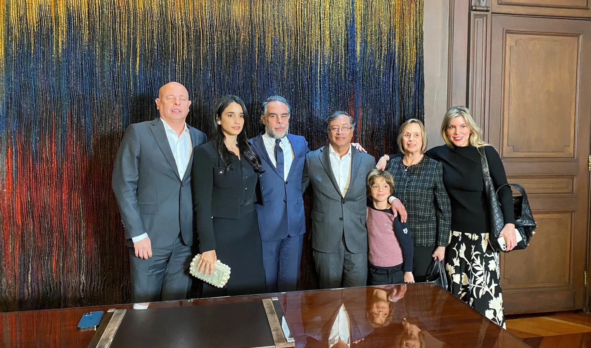 Presidente colombiano a posesiona nuevo embajador en Venezuela