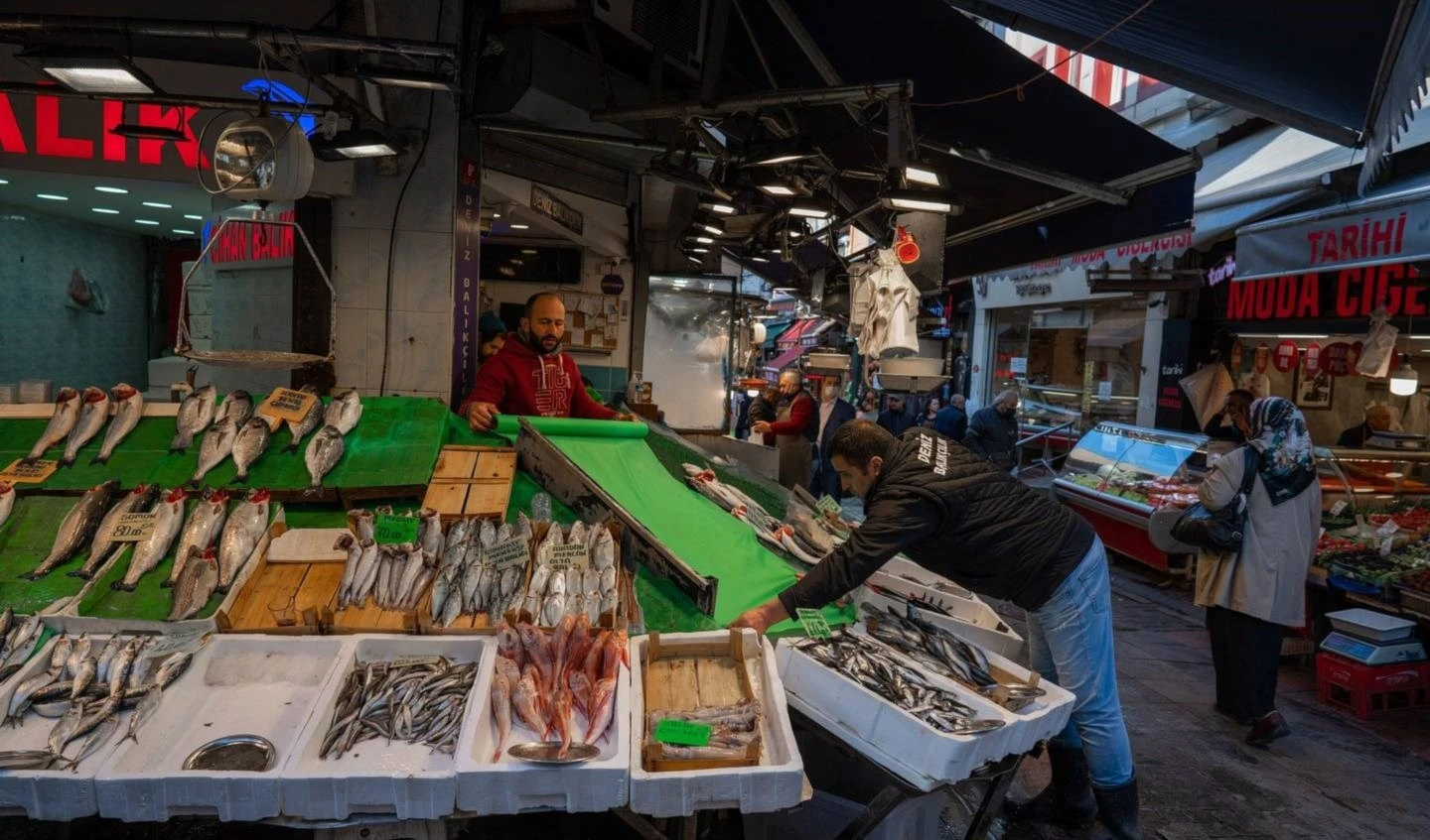 La inflación turca sigue al alza. Imagen de un mercado turco.