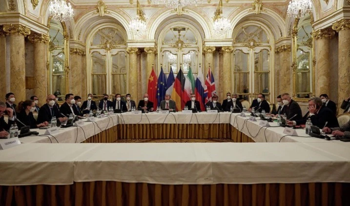 Sesión de ls conversaciones sobre el acuerdo nuclear en Viena. Sesión de ls conversaciones sobre el acuerdo nuclear en Viena.