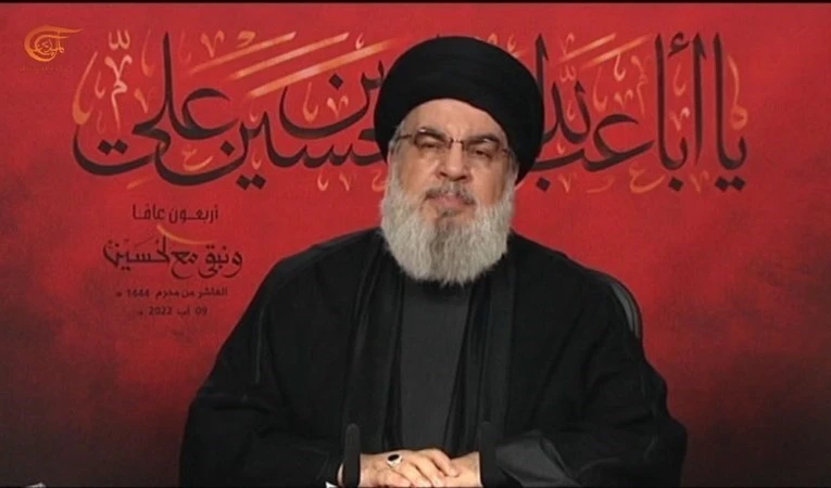 Sayyed Hassan Nasrallah, secretario general de la Resistencia libanesa.