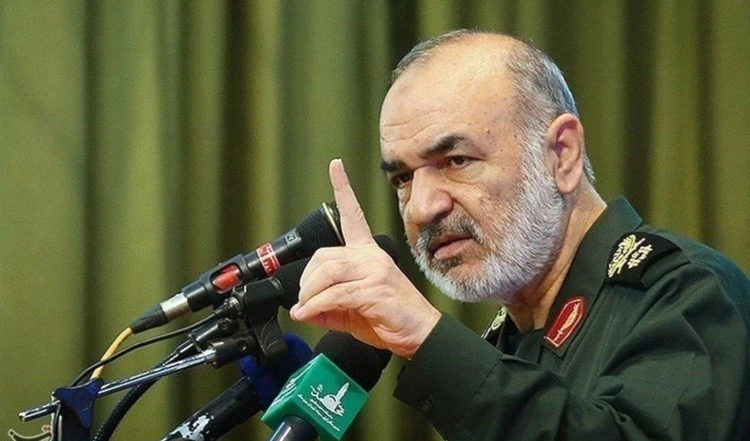 Hossein Salami, comandante en jefe del Cuerpo de la Guardia de la Revolución Islámica (CGRI).