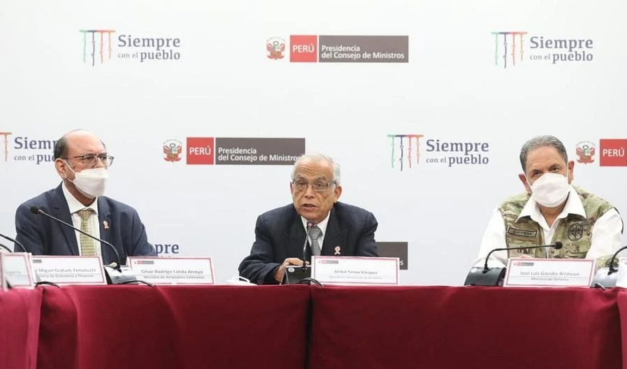 Miembros del Consejo de Ministros de Perú.