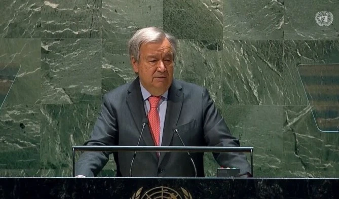 Antonio Guterres.
