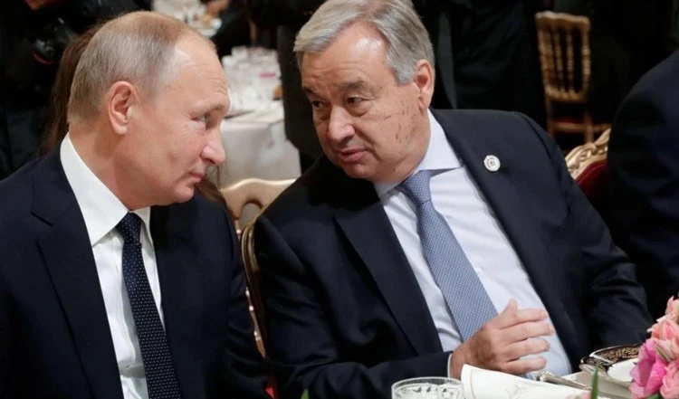 Putin y Guterres discuten la situación de Zaporozhye.