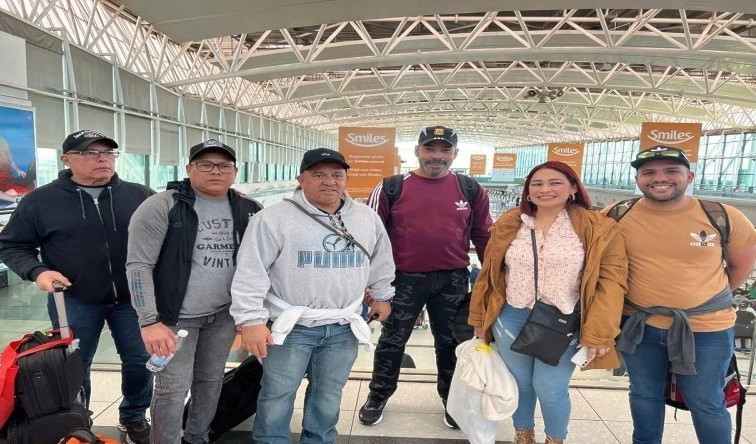 Parte de la tripulación liberada.