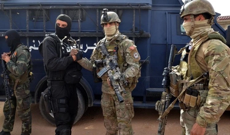 Miembros de la seguridad tunecina.