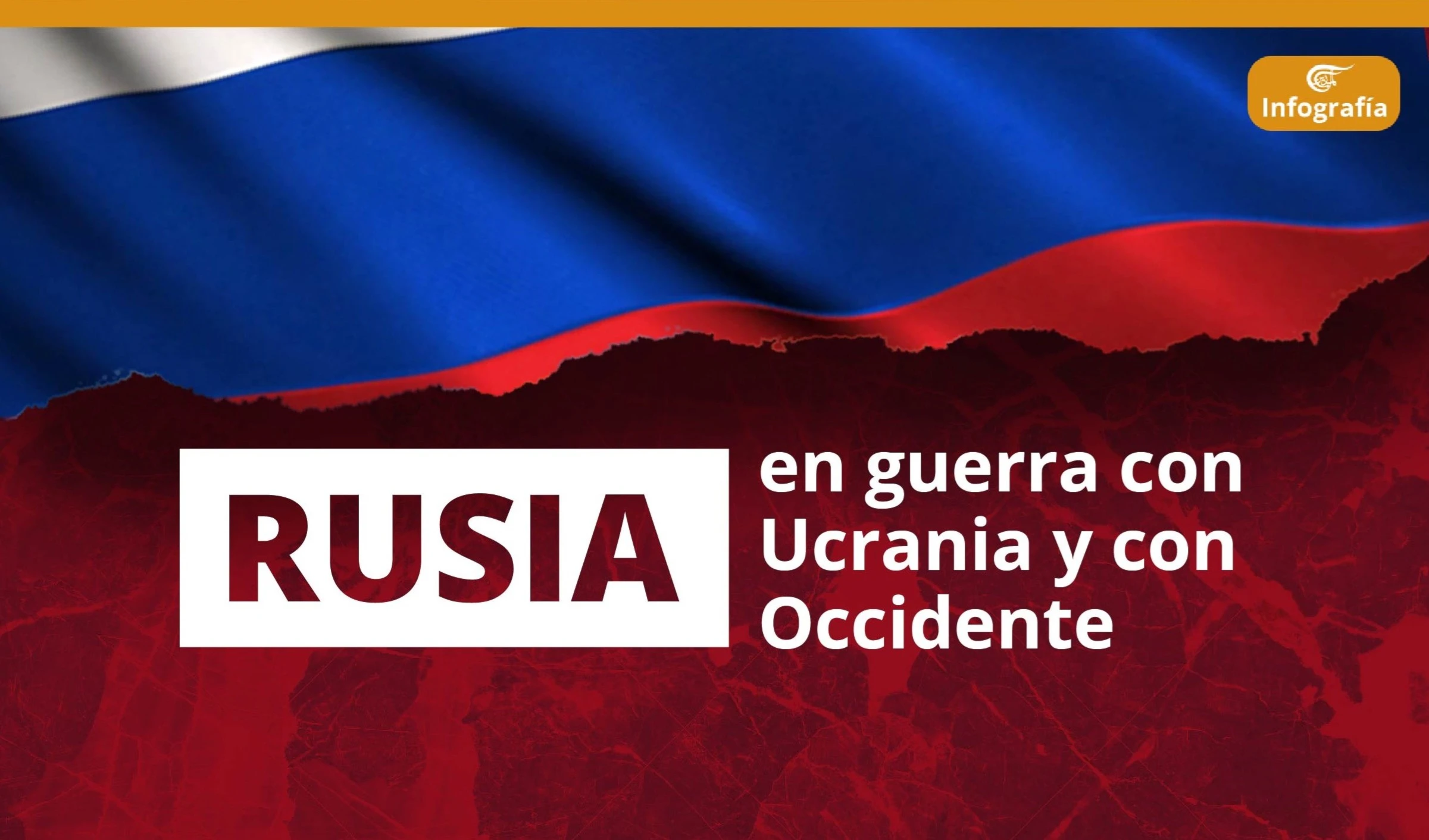 Rusia en guerra con Ucrania y con Occidente