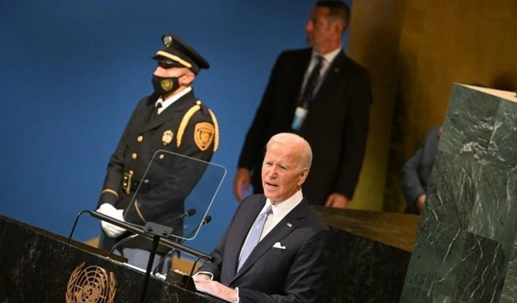 Biden dijo ante la ONU que “Estados Unidos está listo para implementar medidas decisivas de control de armas". Biden dijo ante la ONU que “Estados Unidos está listo para implementar medidas decisivas de control de armas".