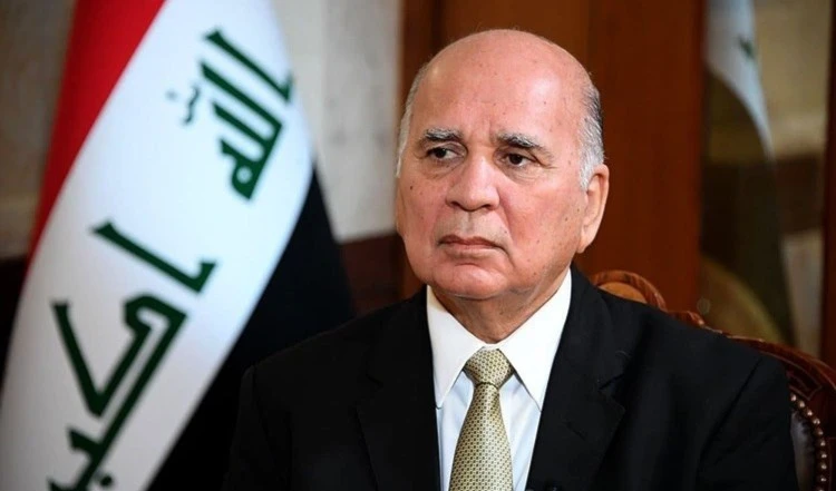 El ministro de Relaciones Exteriores de Iraq, Fouad Hussein. El ministro de Relaciones Exteriores de Iraq, Fouad Hussein.
