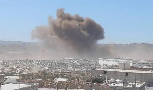 Ataques sirio-rusos apuntan a campamentos terroristas al norte de Idli