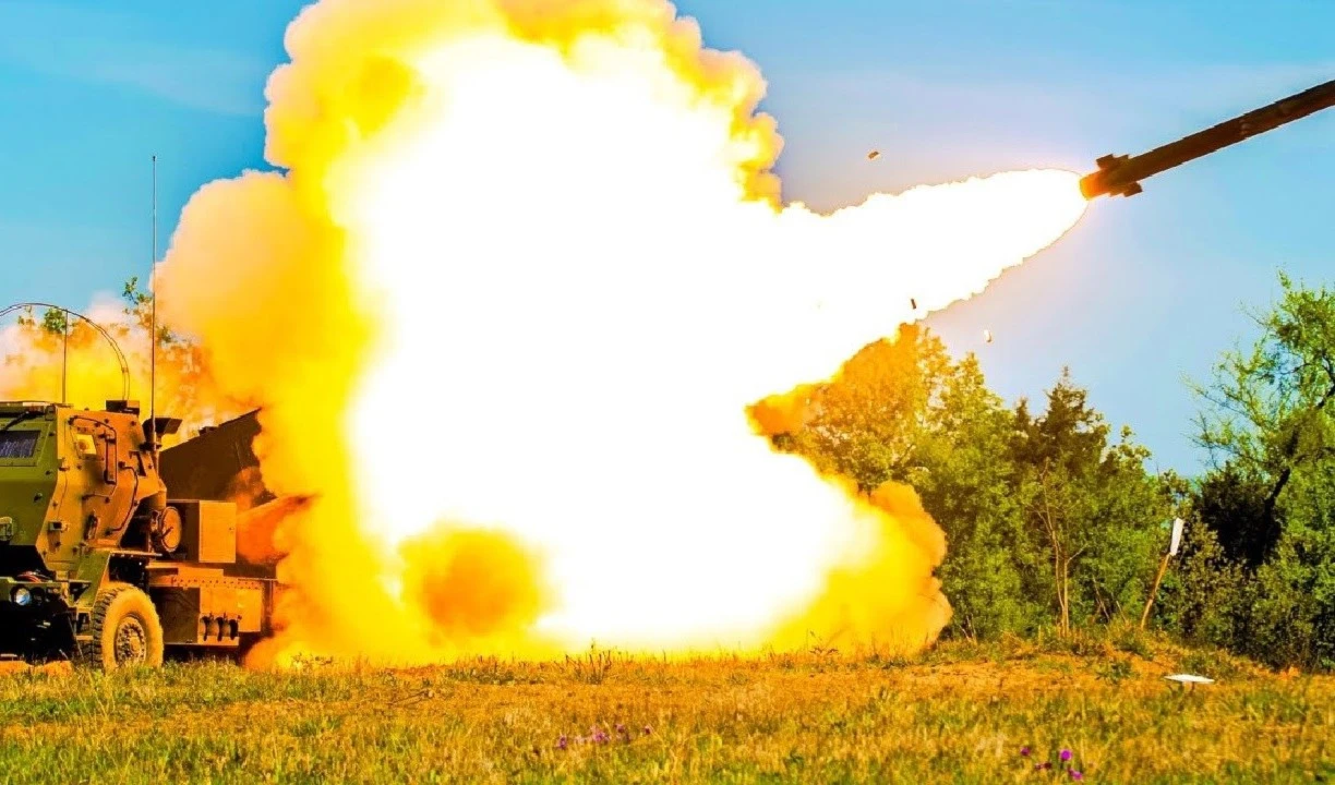 Sistema de lanzacohetes Himars.