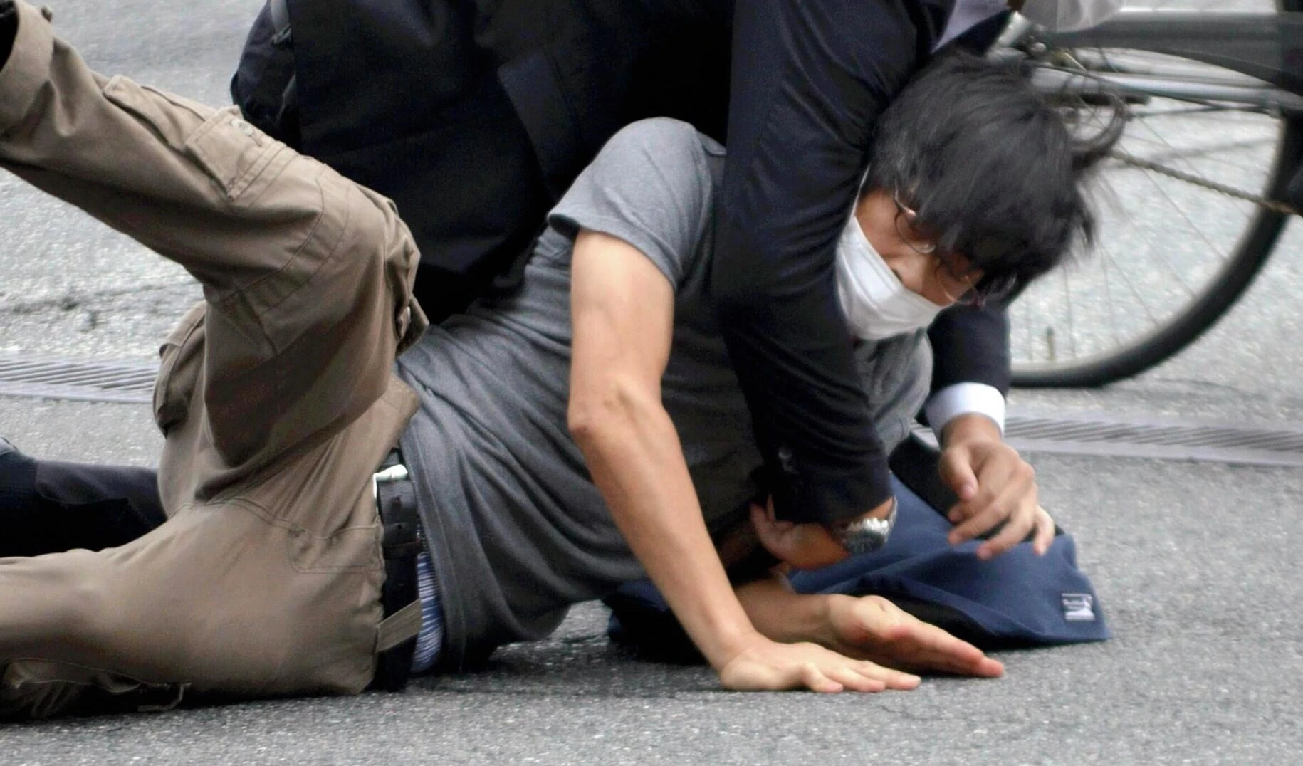 Tetsuya Yamagami fue arrestado inmediatamente después de disparar a Abe con una pistola de fabricación casera.