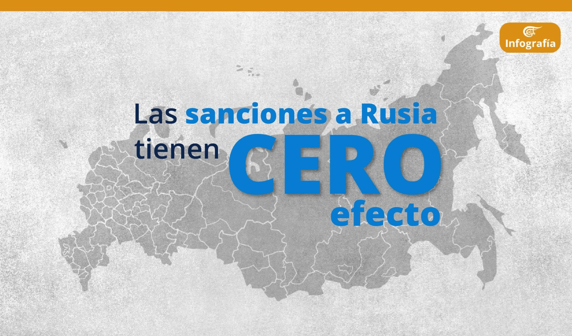 Las sanciones a Rusia tienen cero efecto