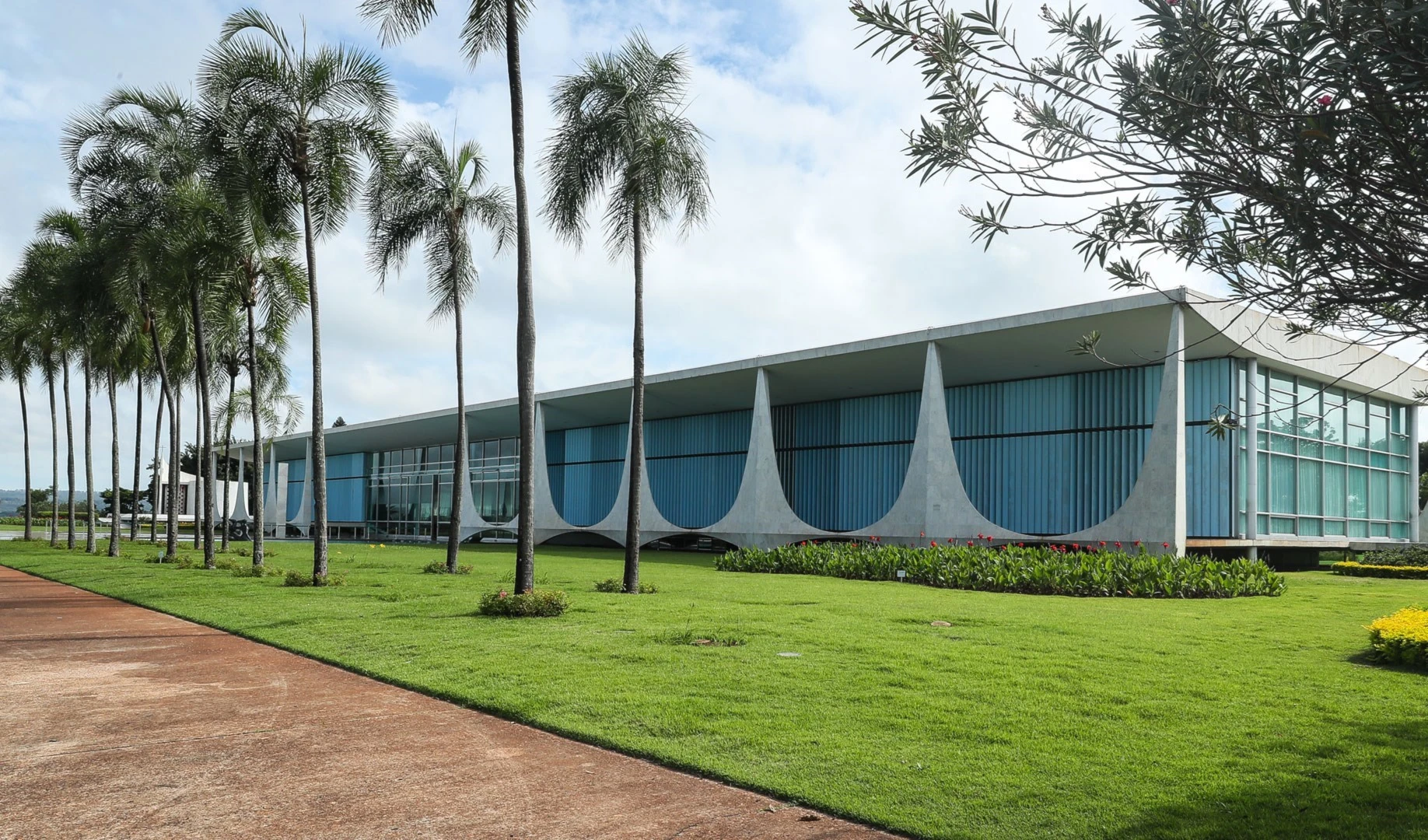 Palacio de la Alvorada, residencia presidencial de Brasil.