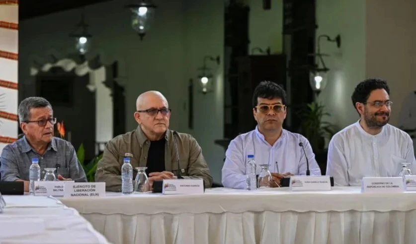 Delegación Gobierno de Colombia llega a Venezuela a reunirse con ELN