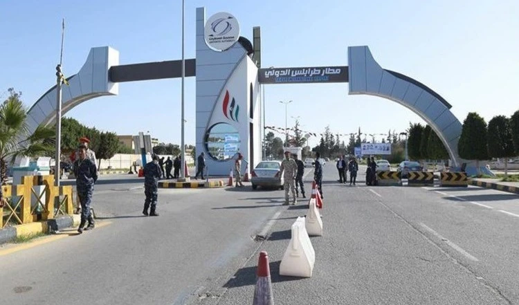 Áreas del Aeropuerto Internacional de la ciudad de Trípoli.